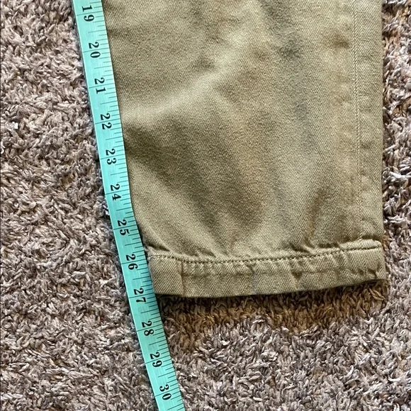 Reformation Olive Cargo Pants - Picture 6 of 7